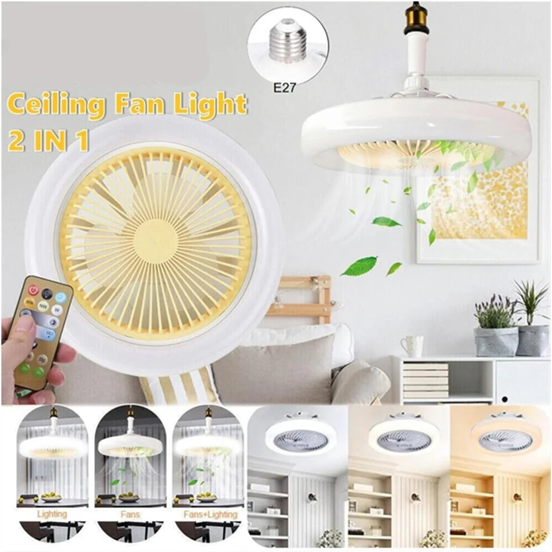 Sijalica ventilator 2 u 1