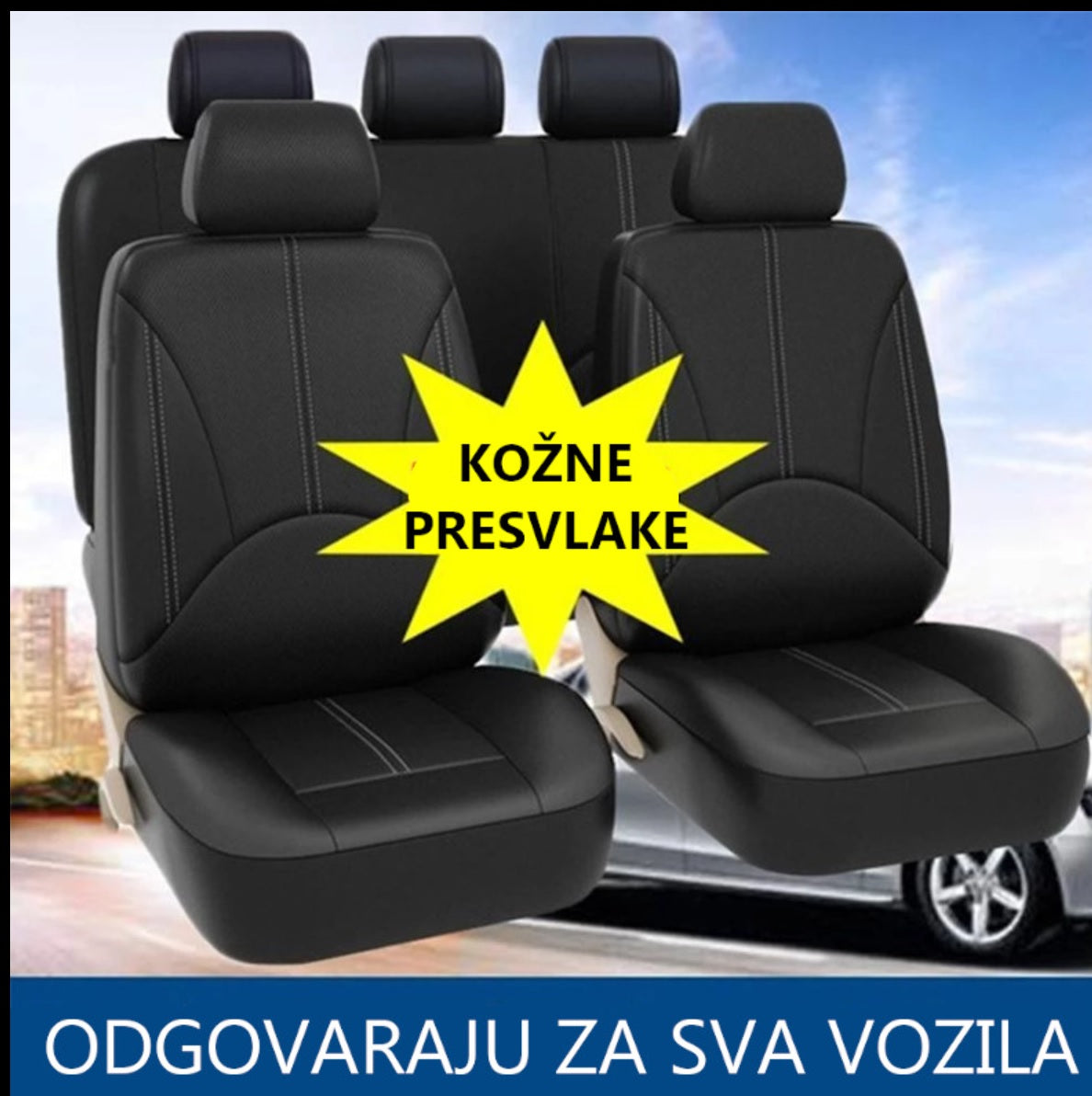 Univerzalne auto presvlake kožne